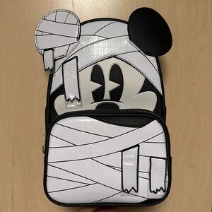 NWT Disney Loungefly Halloween Mickey Mummy Backpack